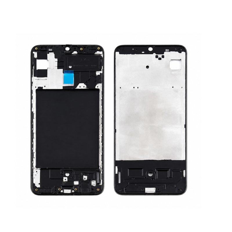 LCD Middle Frame Crome Body for Samasung Galaxy M55 5G Black 